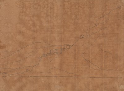 Villas on a Hillside by John Robert Cozens
